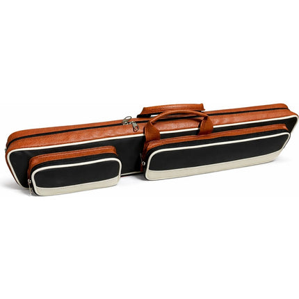 Elegance Bilardo Istaka Taşıma Çantası Deri - 4 Dip ve 8 Şaft Taşıma Kapasitesi